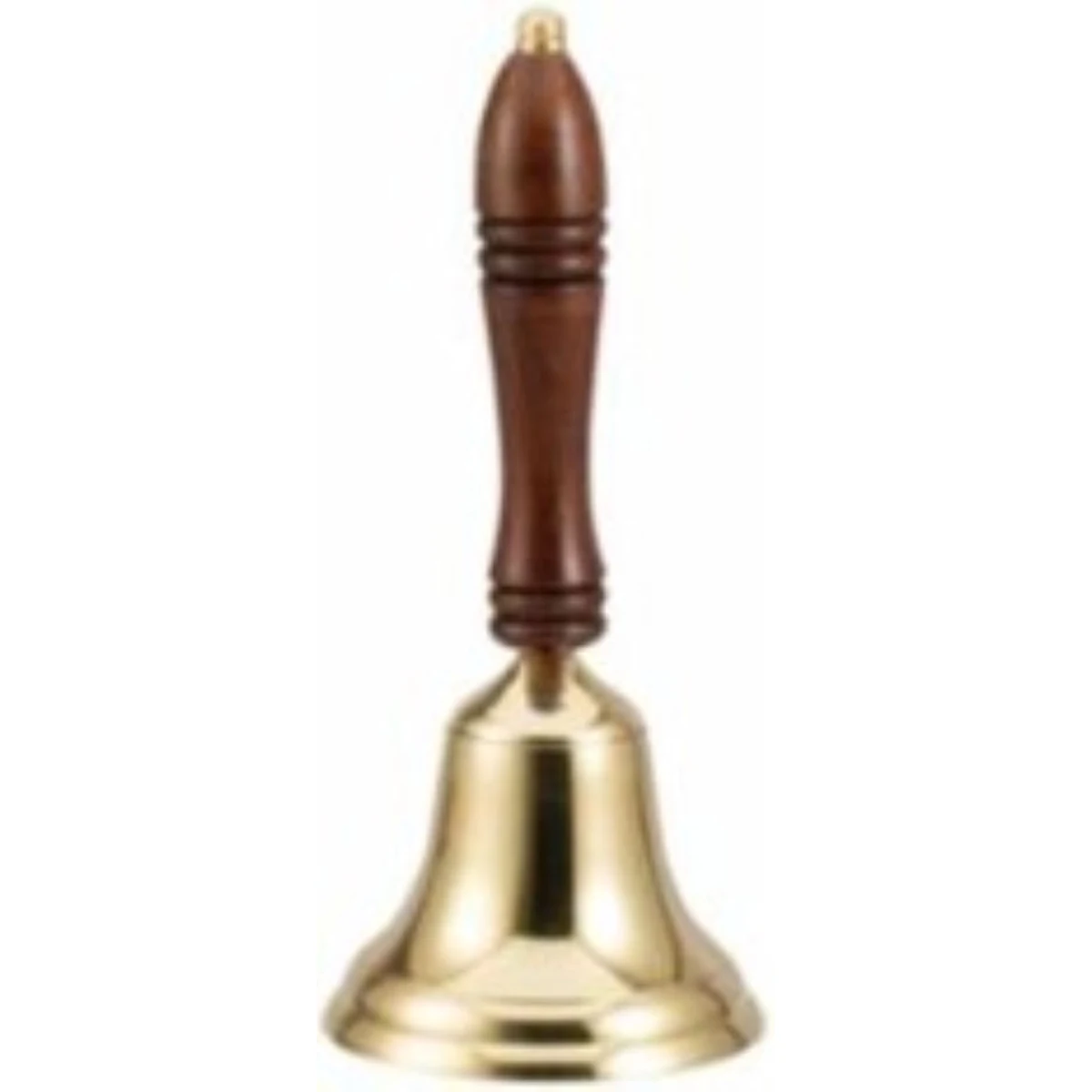 10" Brass School Bell with Wood Handle-II 1