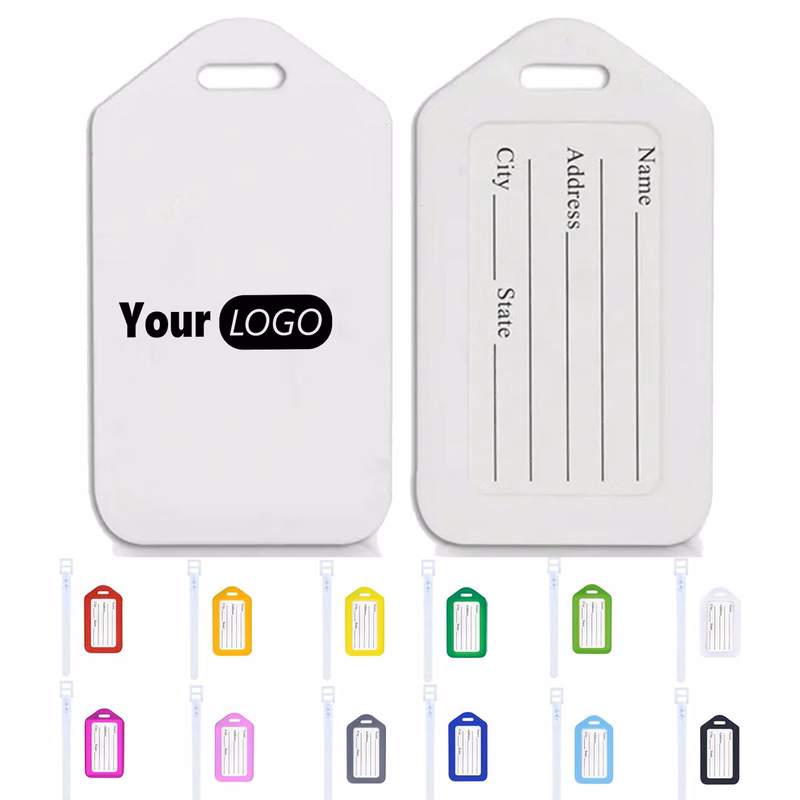 Colored Plastic Luggage ID Tag