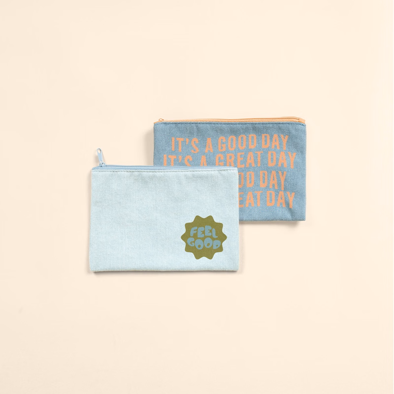 POPTART POUCH - DENIM