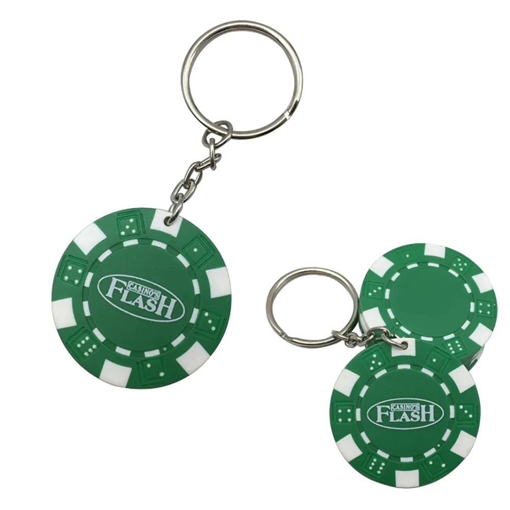 Pocker Chip Keychain 1