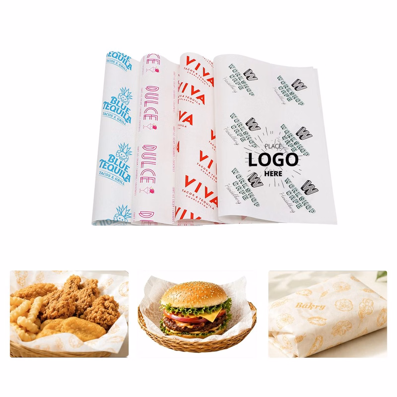 Oil Resistant Hamburger Food Wrapping Paper