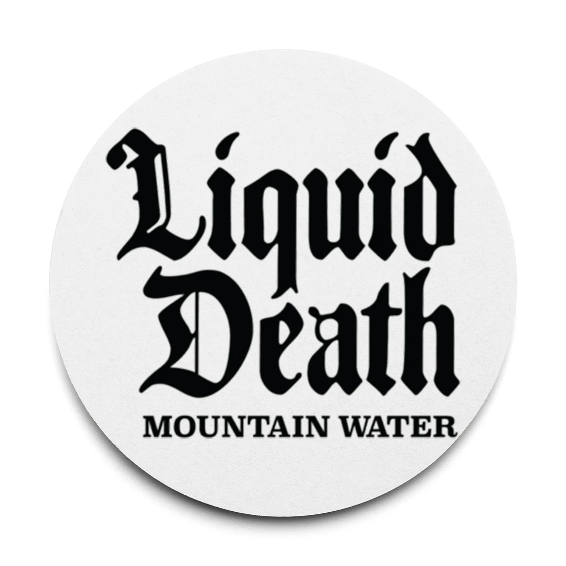40 pt. Pulpboard Coaster, 3.5" Round 1