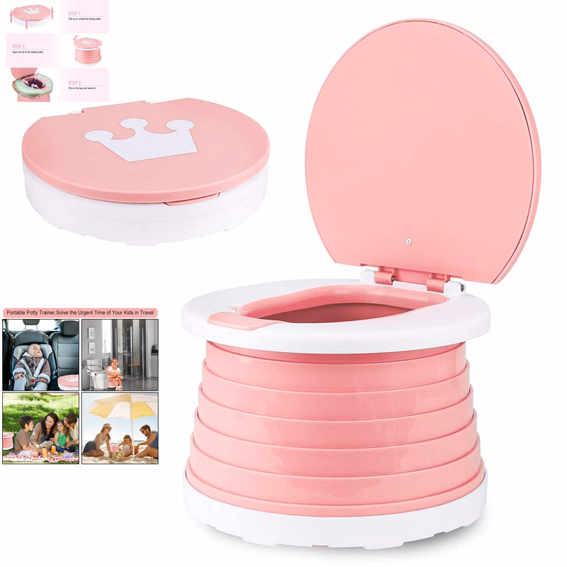 Children Folding Toilet Portable Folding Toilet Seat 