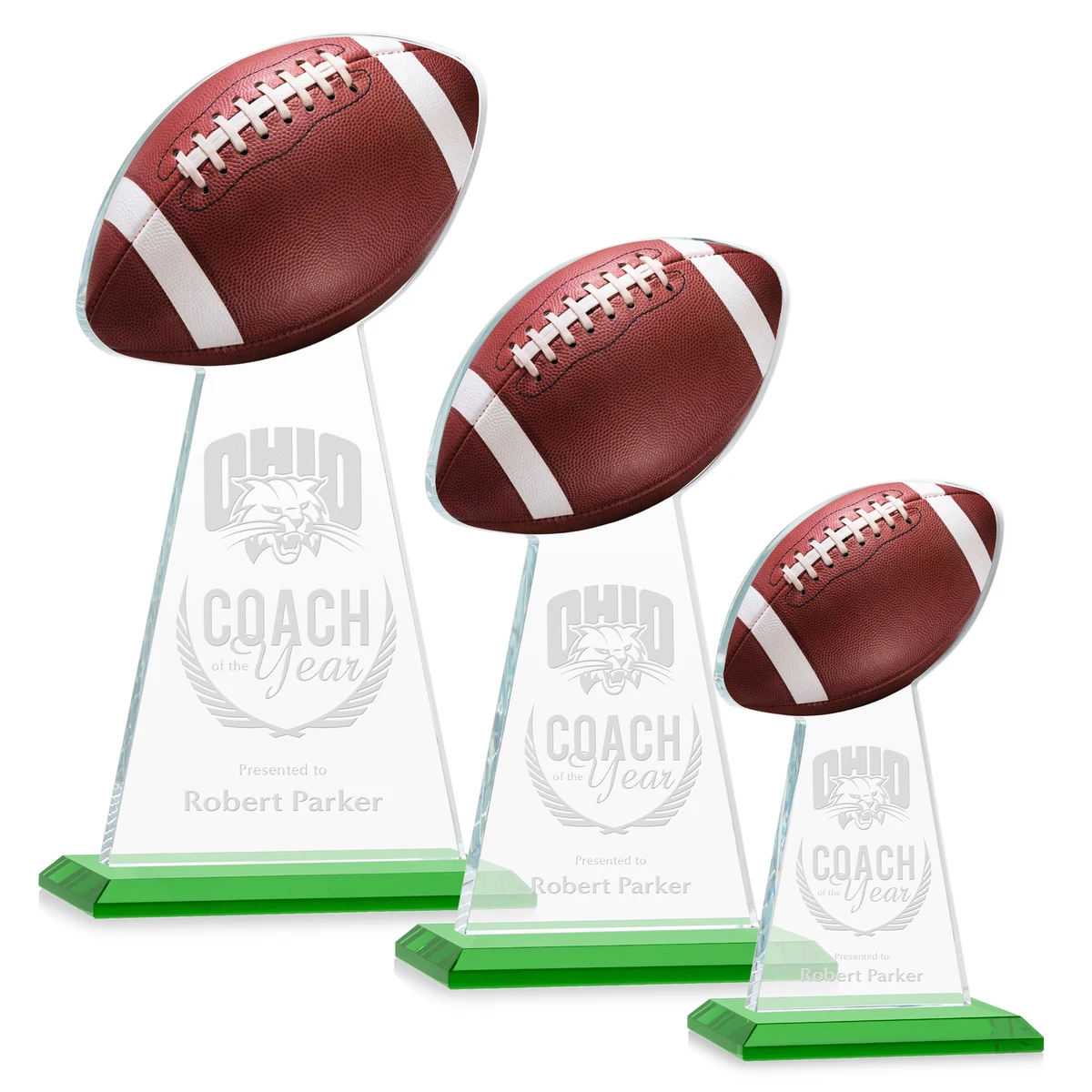 Edenwood Football Award - Green 1