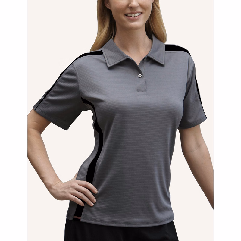 Ladies' Titan Ottoman - Color Block Polo Shirt
