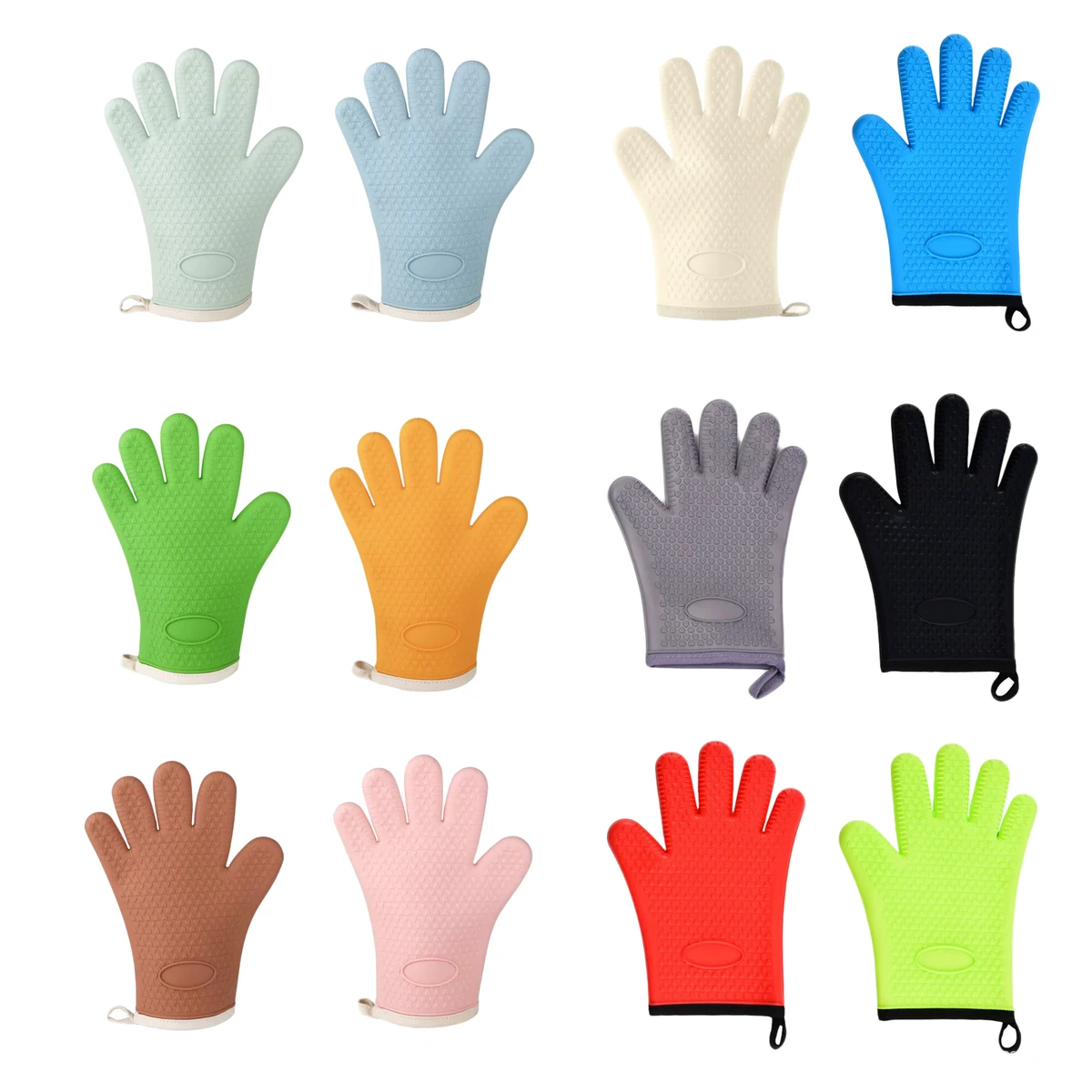 Kitchen Thickened Heat-insulating Gloves 1