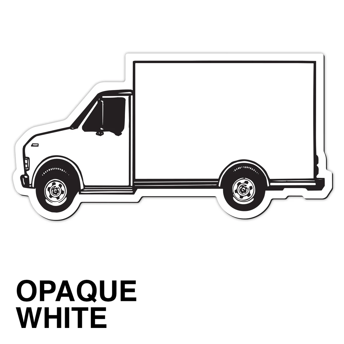 Delivery Truck Magnet - Full Color 1