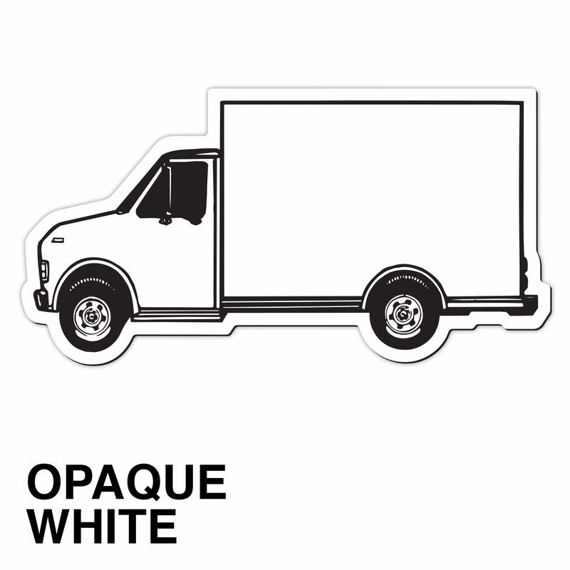 Delivery Truck Magnet - Full Color