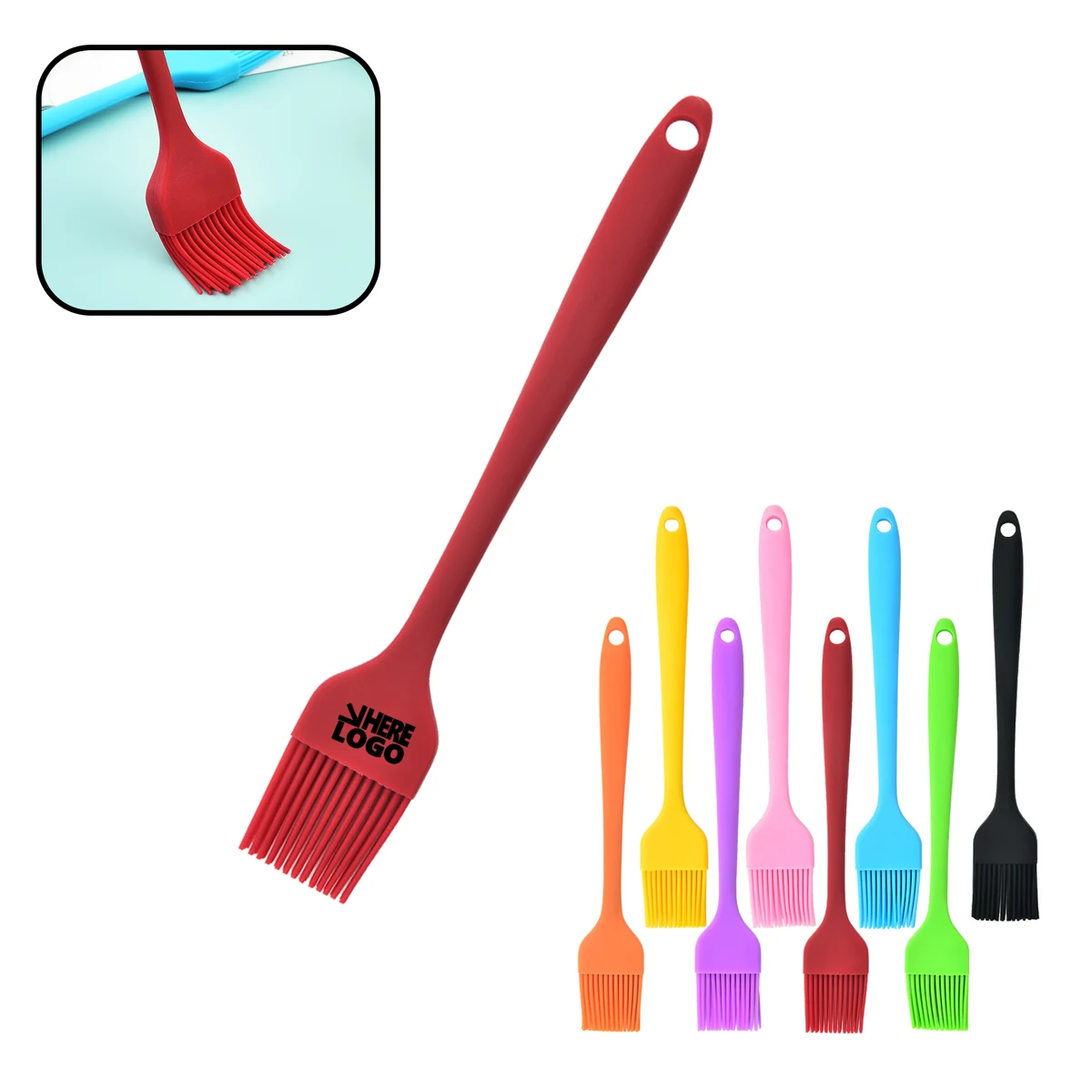 MOQ 30 PCS Silicone Basting Brush 1