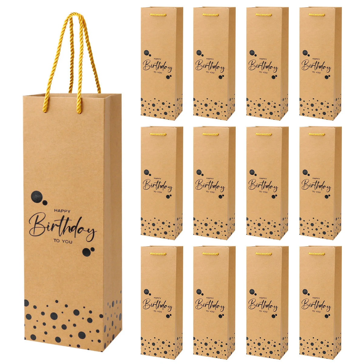 Red Wine Festive Paper Pouch 1