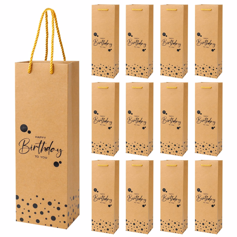 Red Wine Festive Paper Pouch