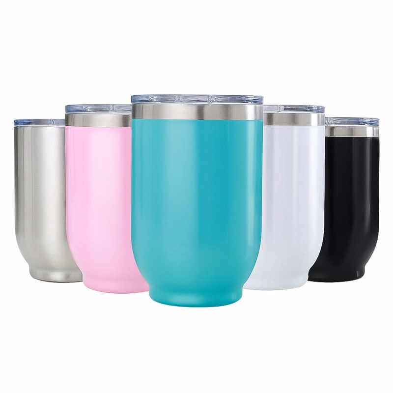 16 OZ Double Wall Stainless Steel Vacuum Wine Cup