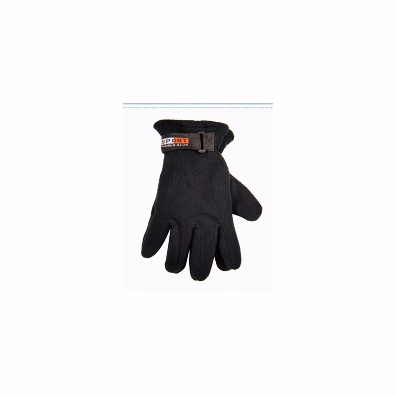 Men's Fleece Gloves Black