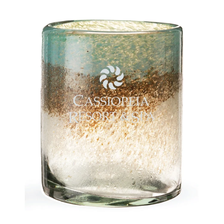 Twine Living® Playa Bonita Recycled Glass Tumbler, set of 2 1