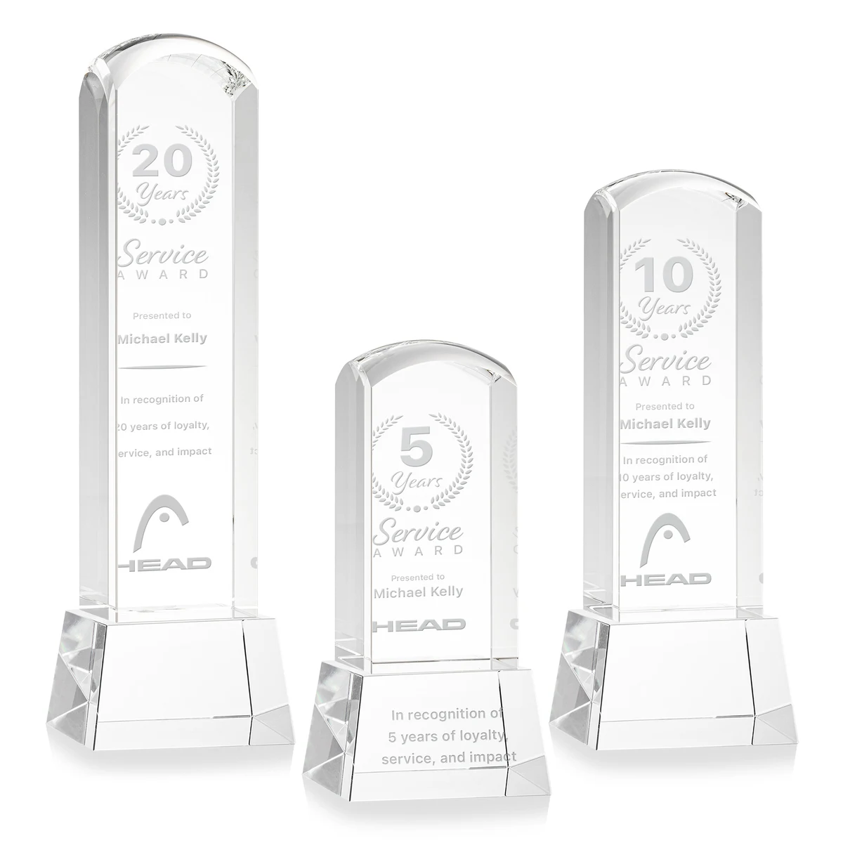 Silkwood Award on Base - Clear 1