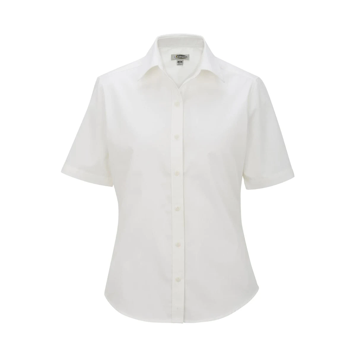 Ladies Cottonplus Short Sleeve Twill Shirt 1