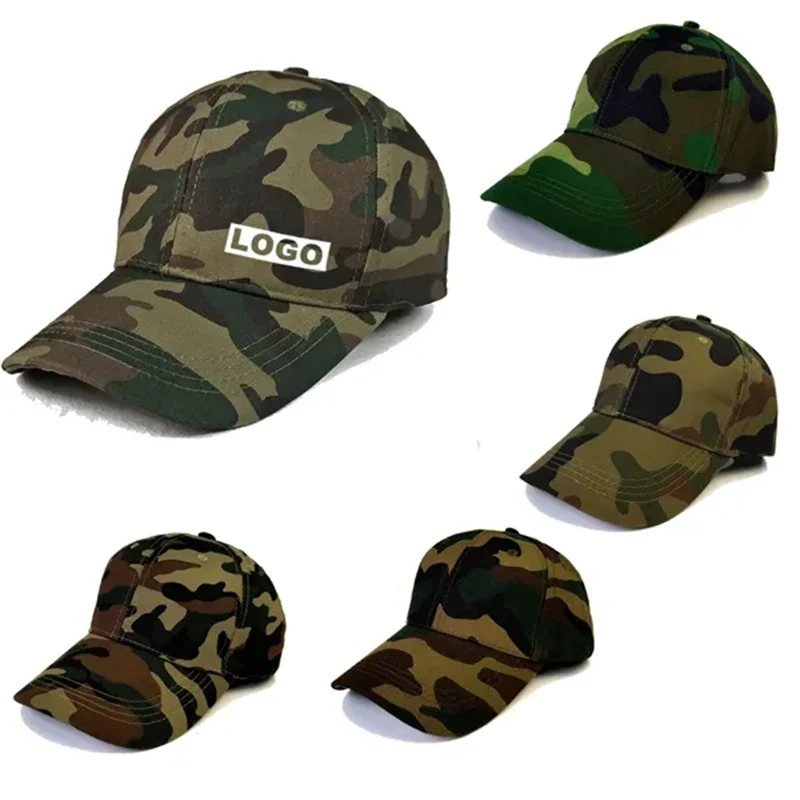 Structured Camouflage Baseball Cap 1