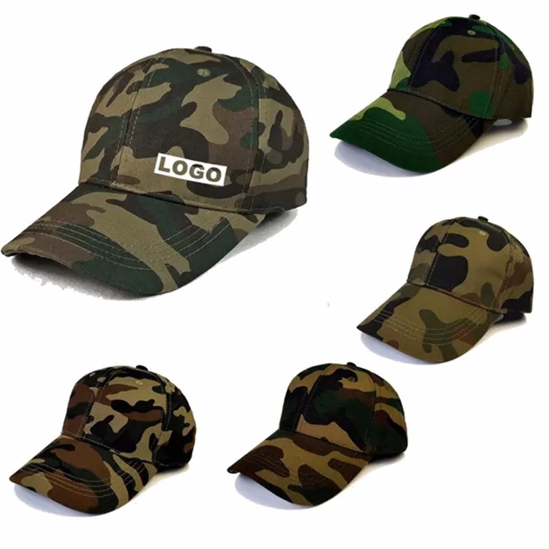 Structured Camouflage Baseball Cap