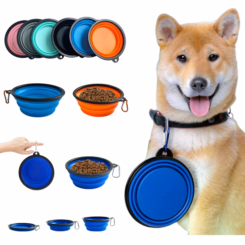 Foldable Dog Bowl For Outdoor