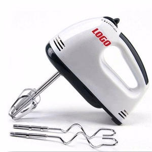 Electric Hand Mixer With Stainless Steel Beaters