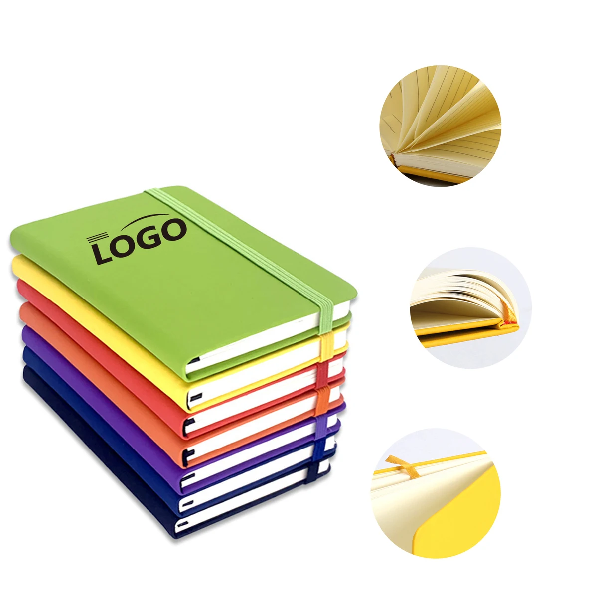 A5 soft cover notebook (with elastic band) 1