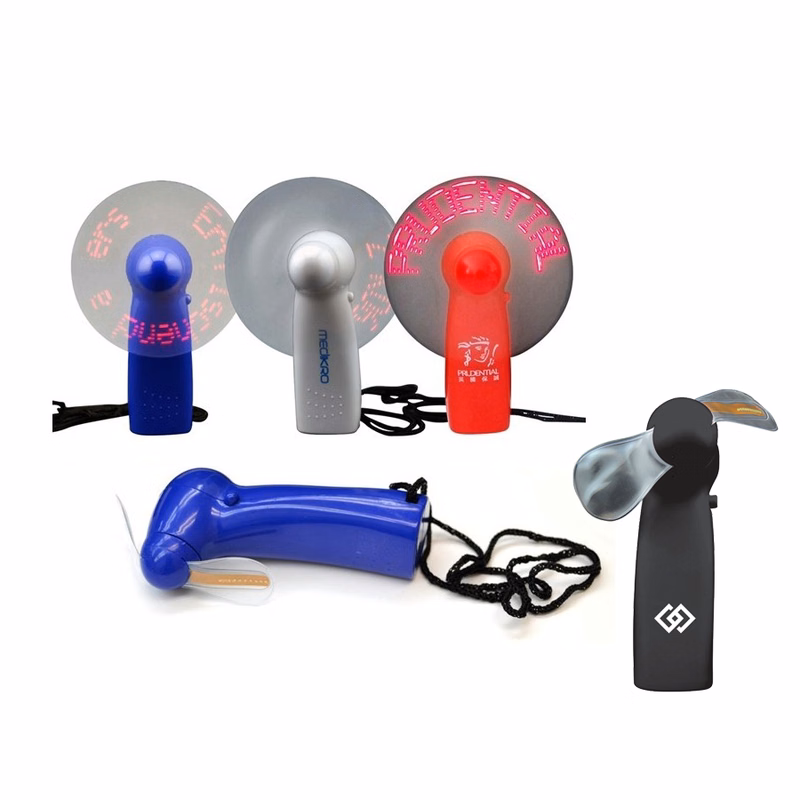 Handheld LED Message Display Fan