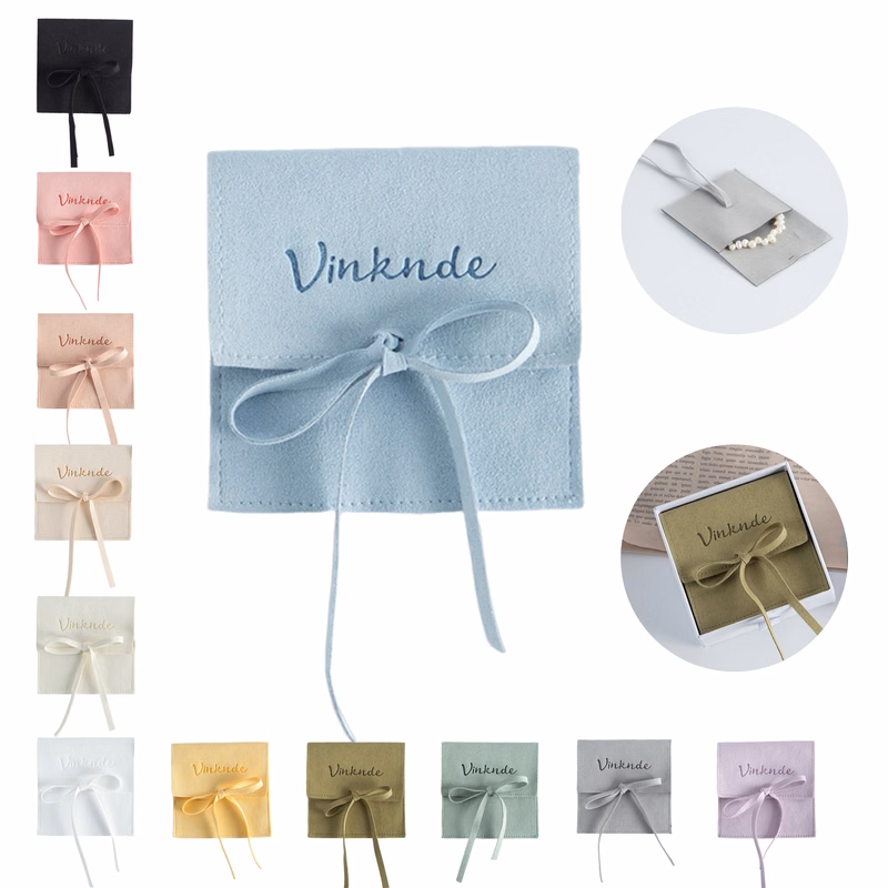 MOQ100 Mini Jewelry Pouch Bag