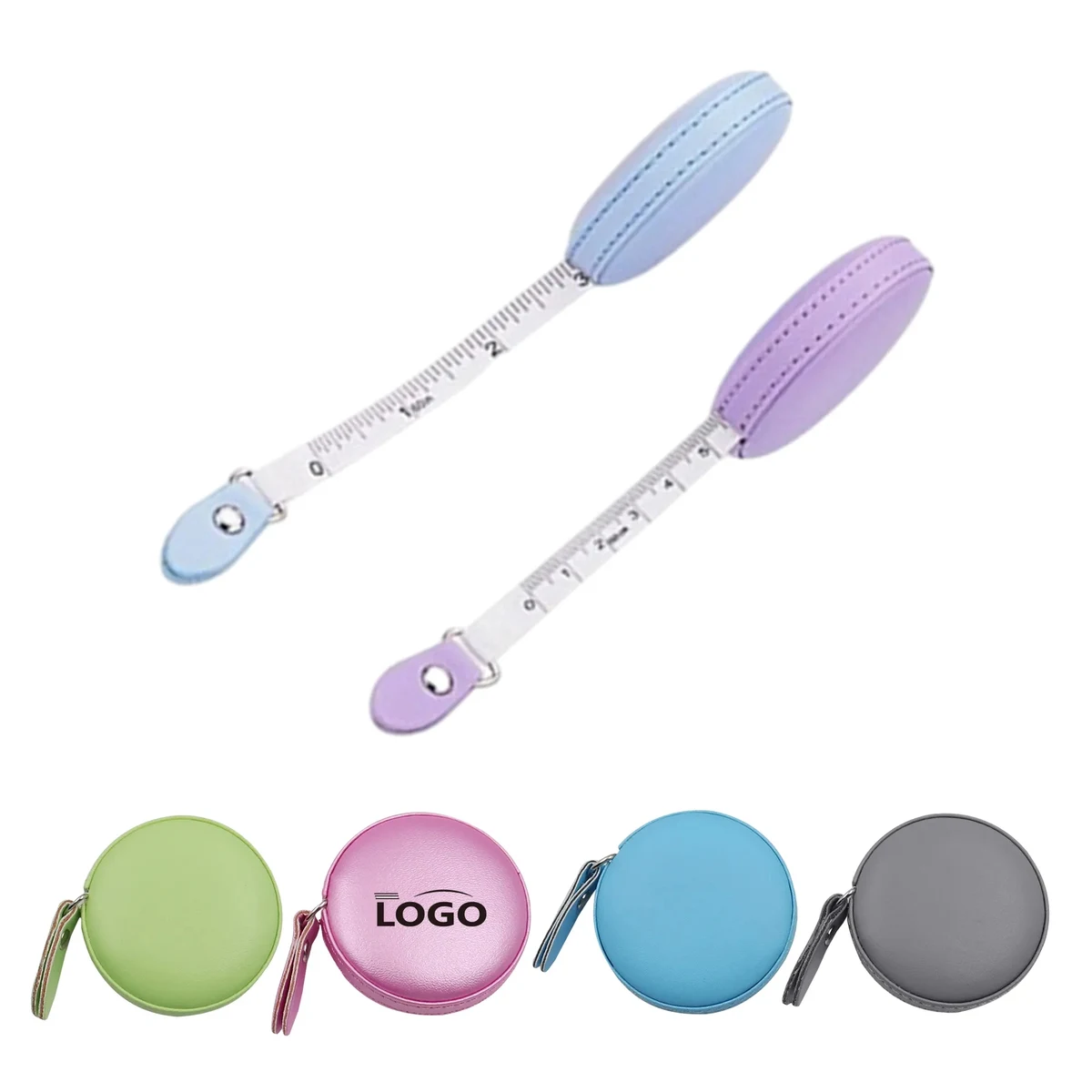 Portable Mini 60 inch PU Tape Measure MOQ 100PCS 1