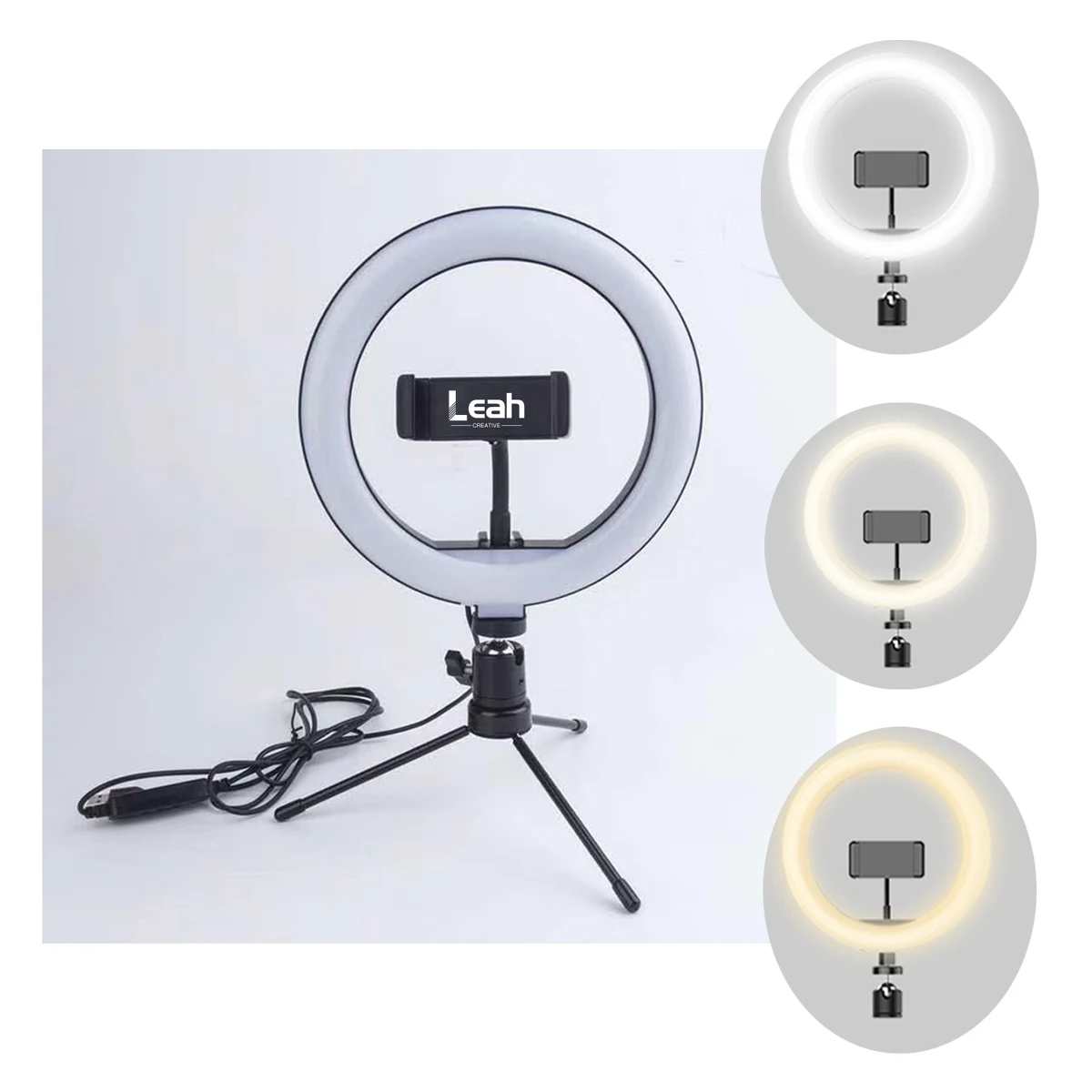 Selfie Ring Light with Tripod Stand 1