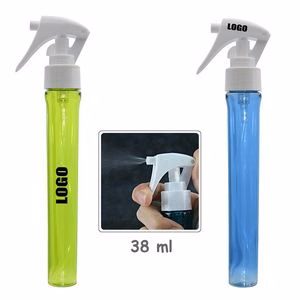 38ml Tube Shaped Spray Dispenser Bottle With Easy Push Pressing Bar