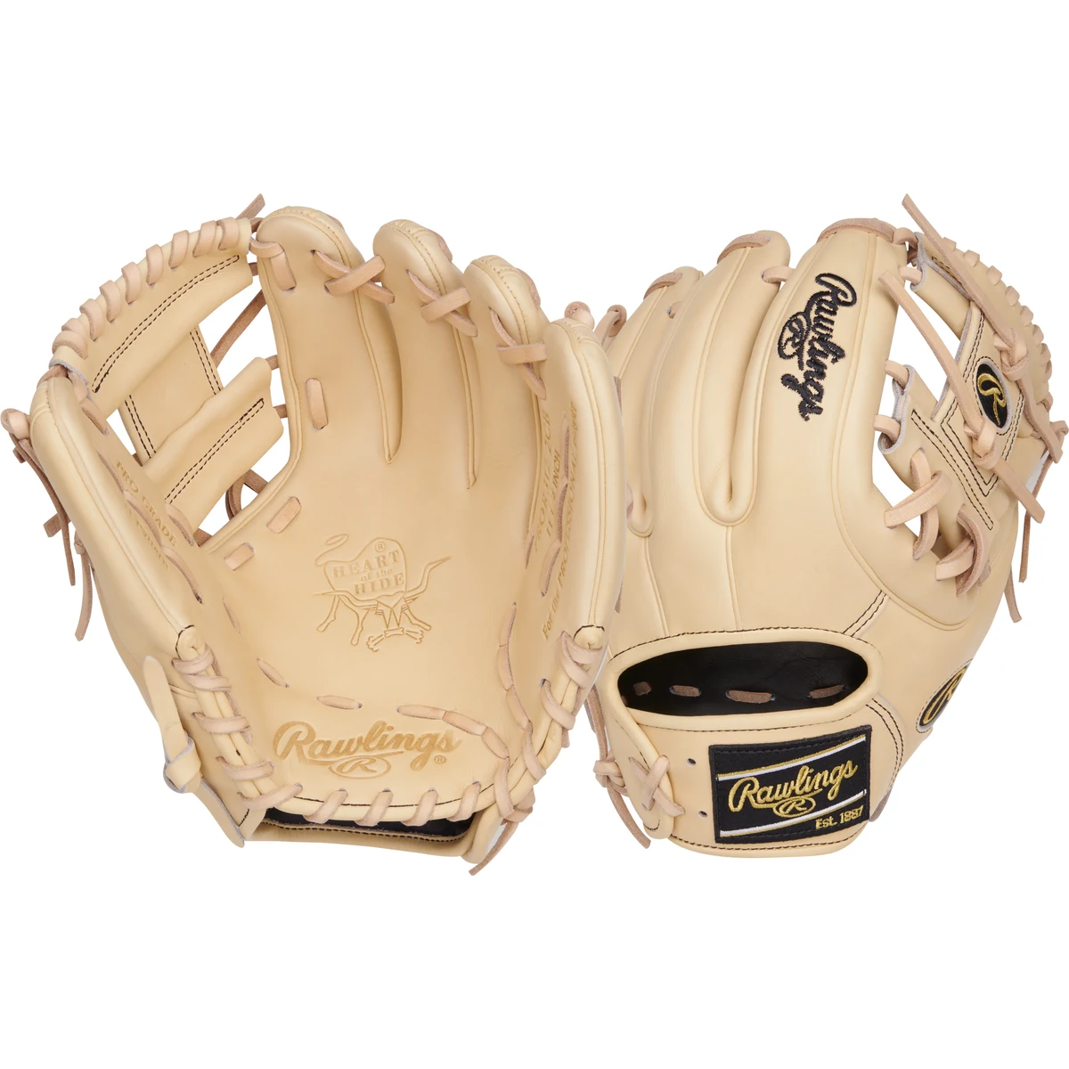 Rawlings Heart of the Hide 11.25 in Baseball Glove, Infield 1