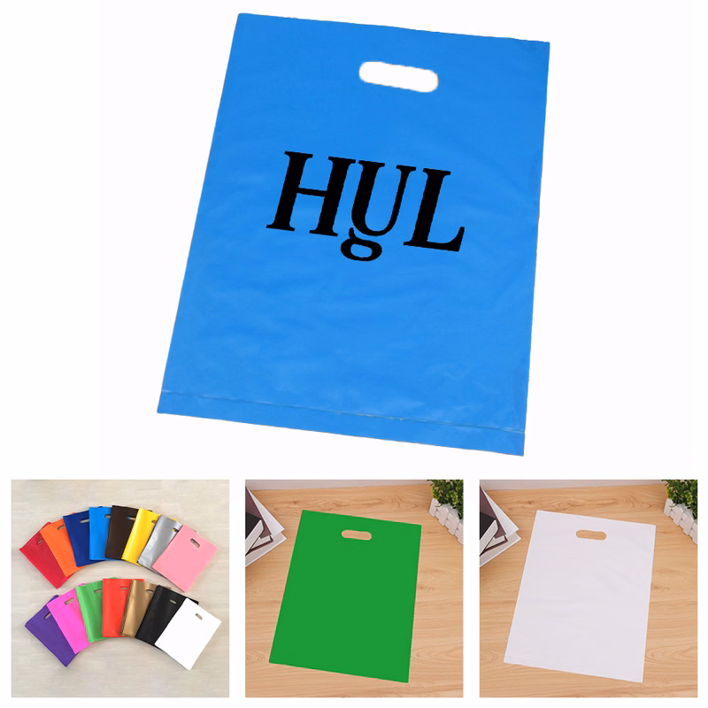 Retail Clothing Packing Handle Plastic Bags