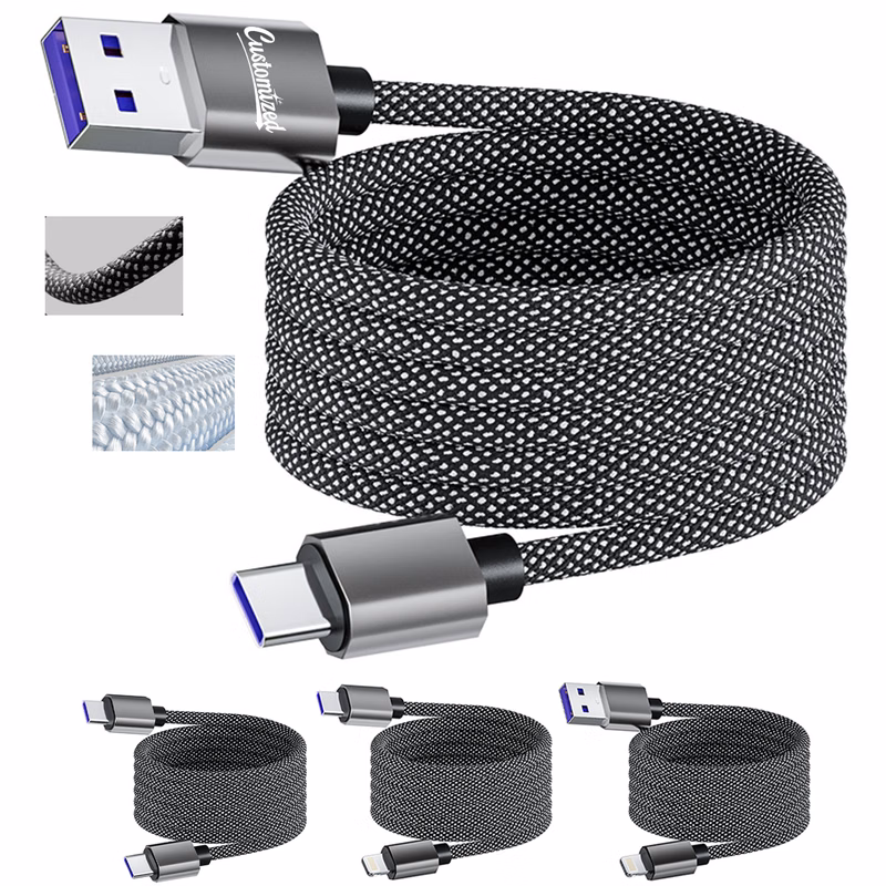 Braided Magnetic Charging Cable