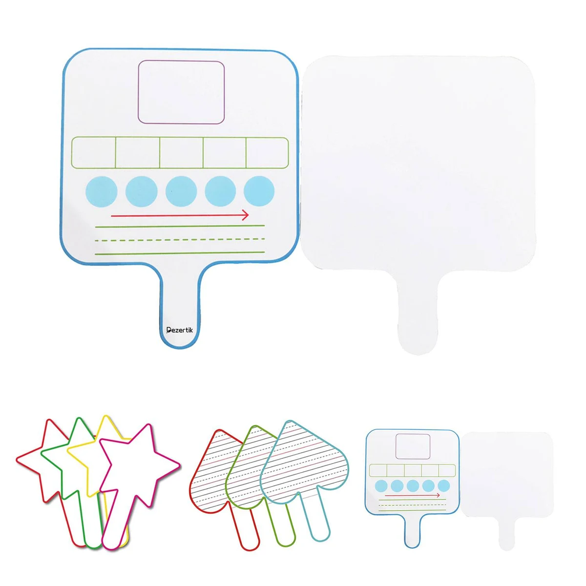 Handheld Classroom Double-Sided Writing Whiteboard 1