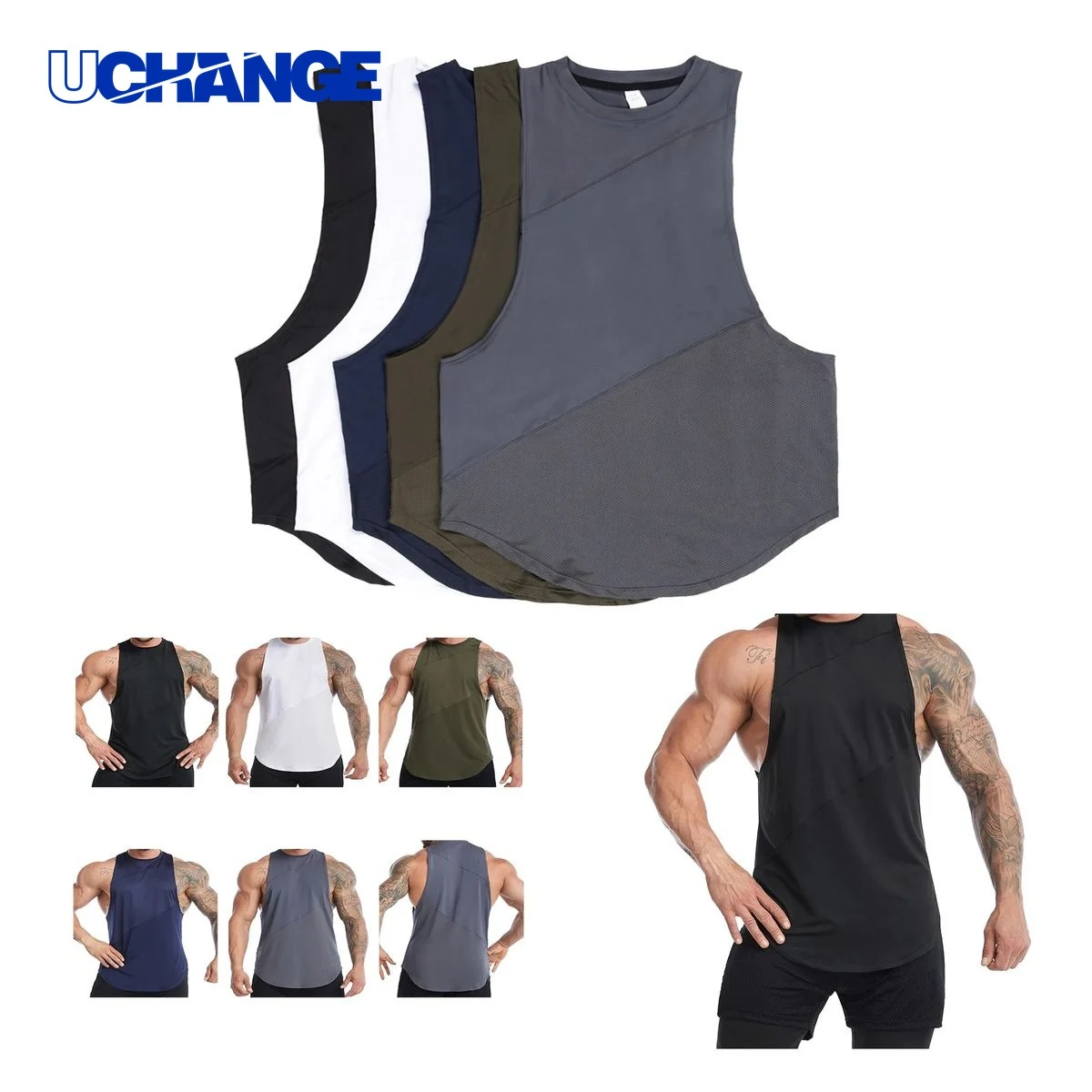 Sleeveless Quick-Dry Sports Vest 1