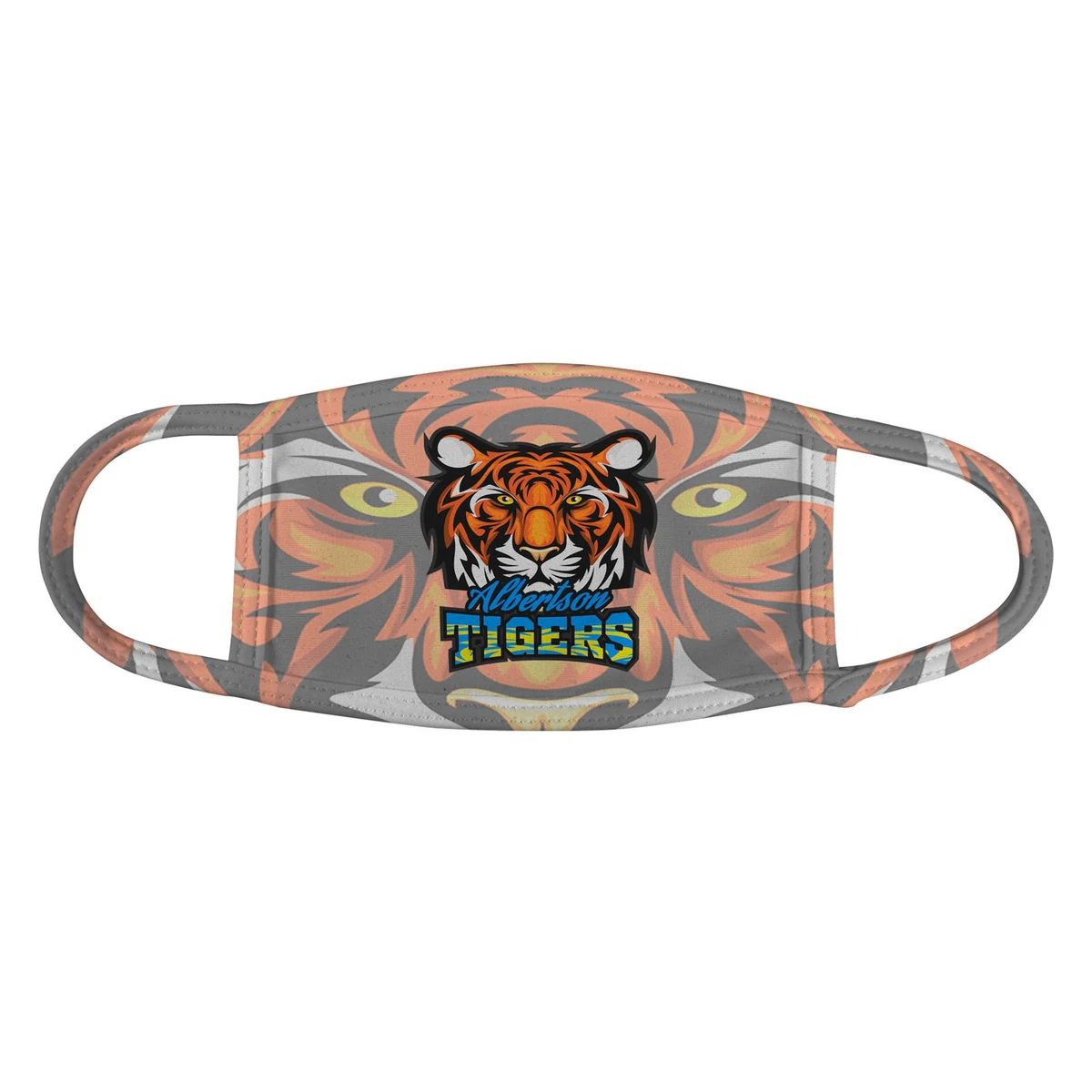 Sublimated Double Layer Youth Face Mask 1