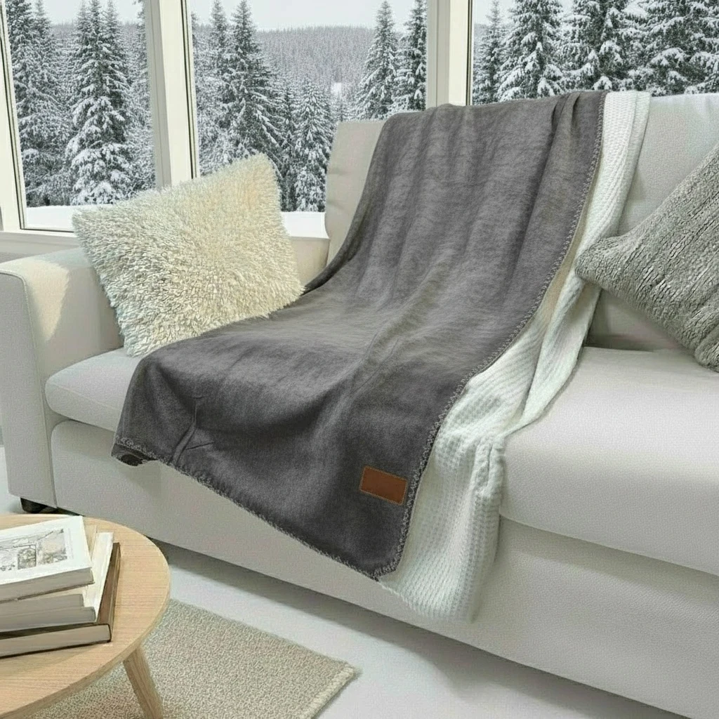 Waffle Luxe Blanket 1