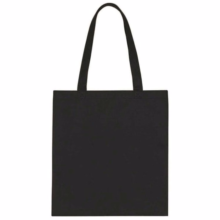 Recycled Shopping Totes - Black Non-Woven