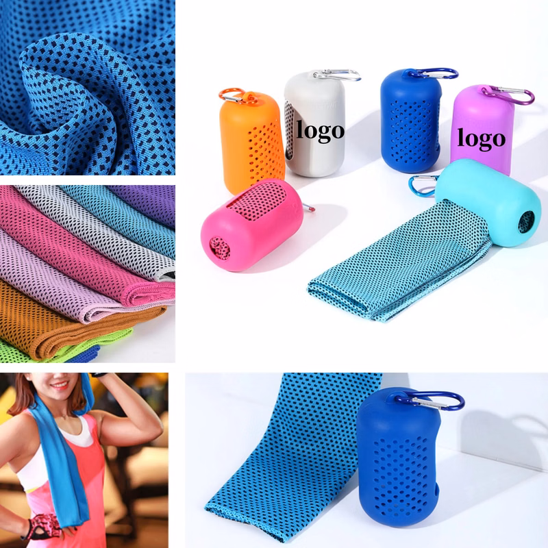 36"x12" Chilly Soft Breathable Gym Ice Cooling Towel