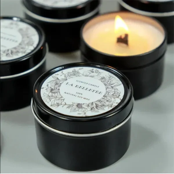 Natural Scented Jar Aromatherapy Soy Wax Candle
1