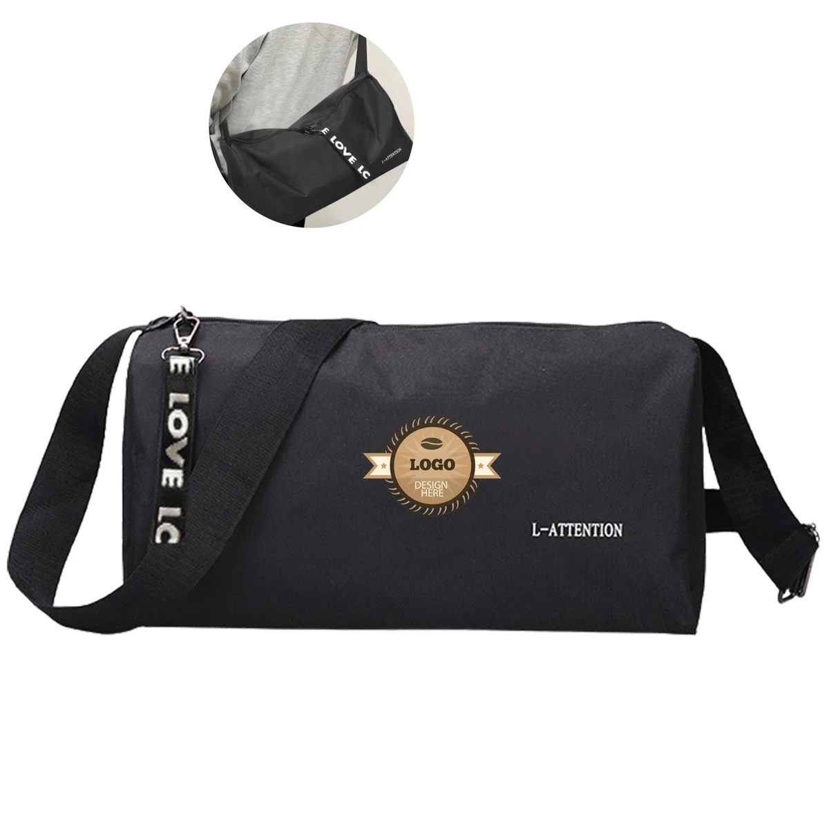 MOQ50 Minimalist Travel Sling Bag for Fitness and Yoga 1