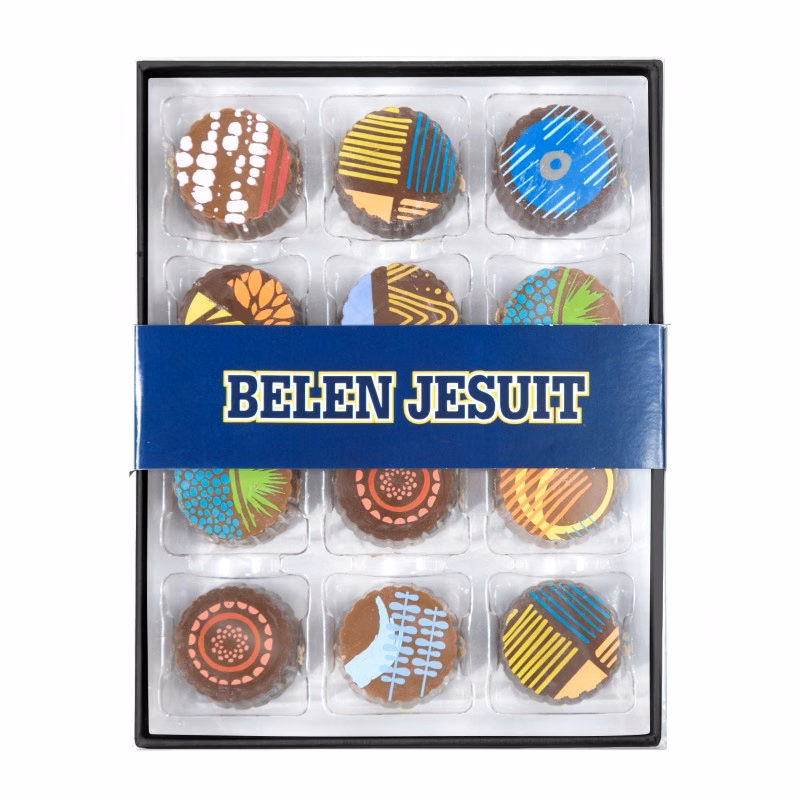 12-Piece Artisan Hand Painted Truffles