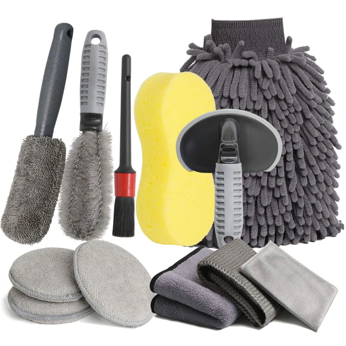 Microfiber Car Cleaning Tools Set 1