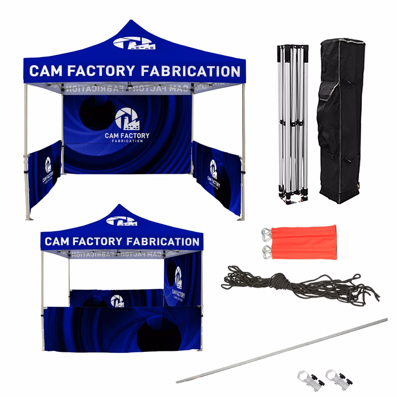 10 ft. x 10 ft. Premium Event Tent Kit 6 (Dye Sub)