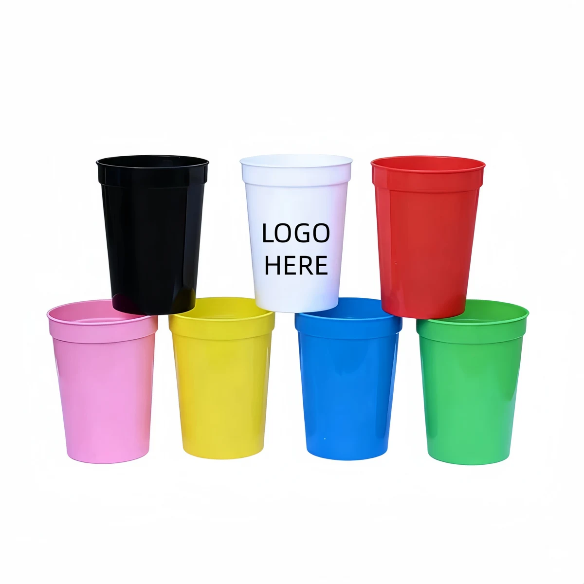 12 Oz Reusable Plastic Cups 1