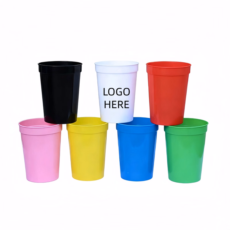 12 Oz Reusable Plastic Cups