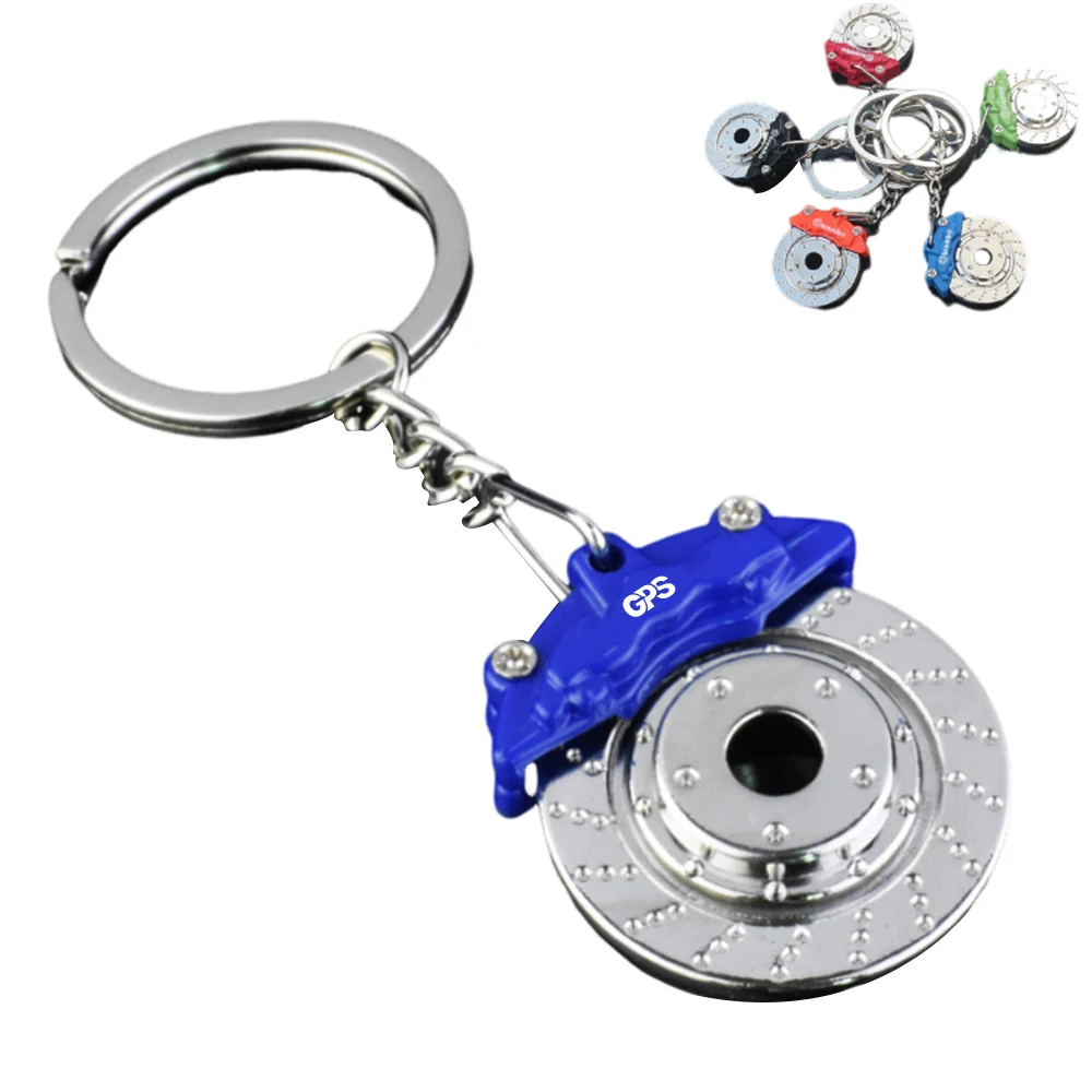 Brake Pad Metal Keychain 1