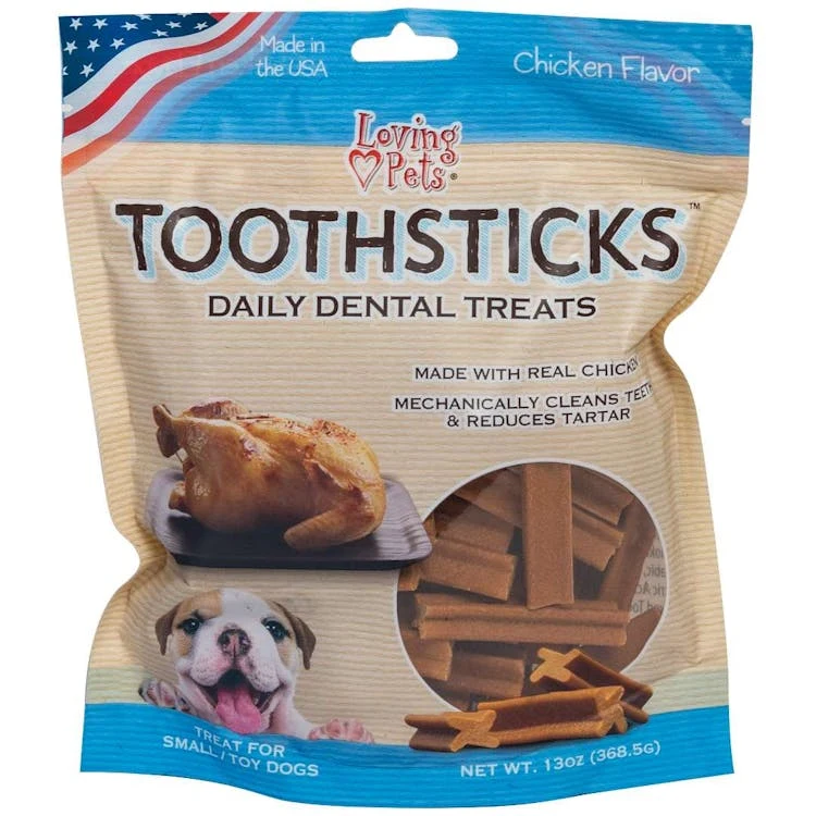 Dental Treat Sticks - Chicken Flavor Small Breed 1