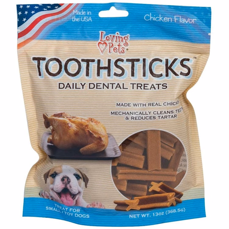 Dental Treat Sticks - Chicken Flavor Small Breed