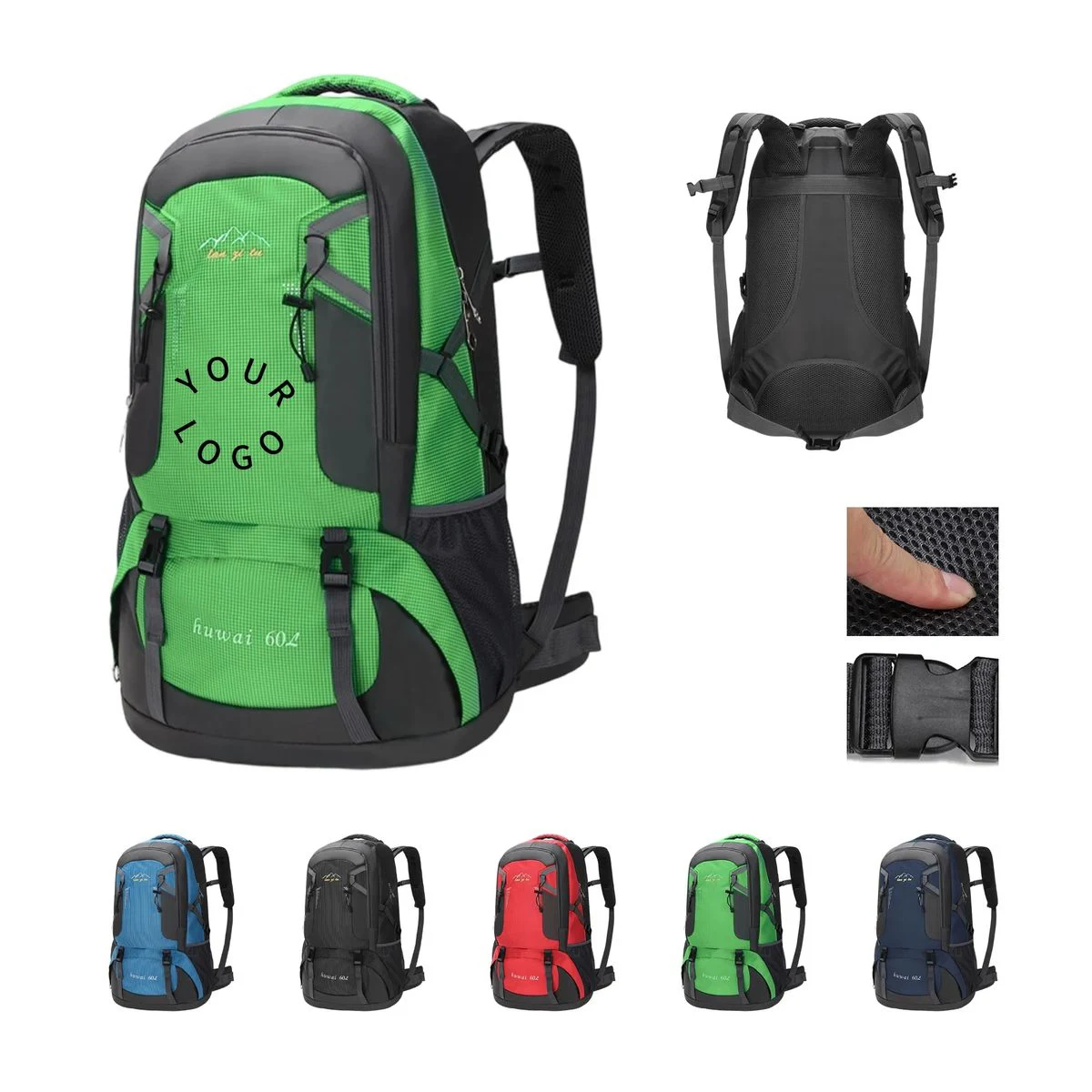 Heavy Duty Nylon Gear Backpack 1